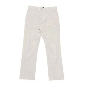 Percival Straight Lightweight Cotton Trousers 34 Summer Business Casual Wedding